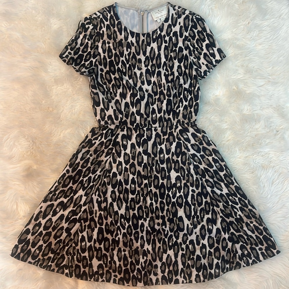 Kate Spade Leopard Fit & Flare